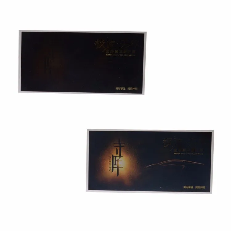 OEM Interesting Christmas Color Changing Greeting Card Temperature Sensitive Card