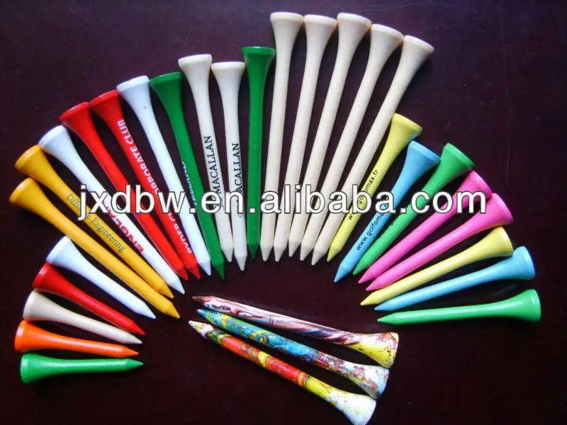 
Colored Special Golf Wooden Tees Wholesale 
