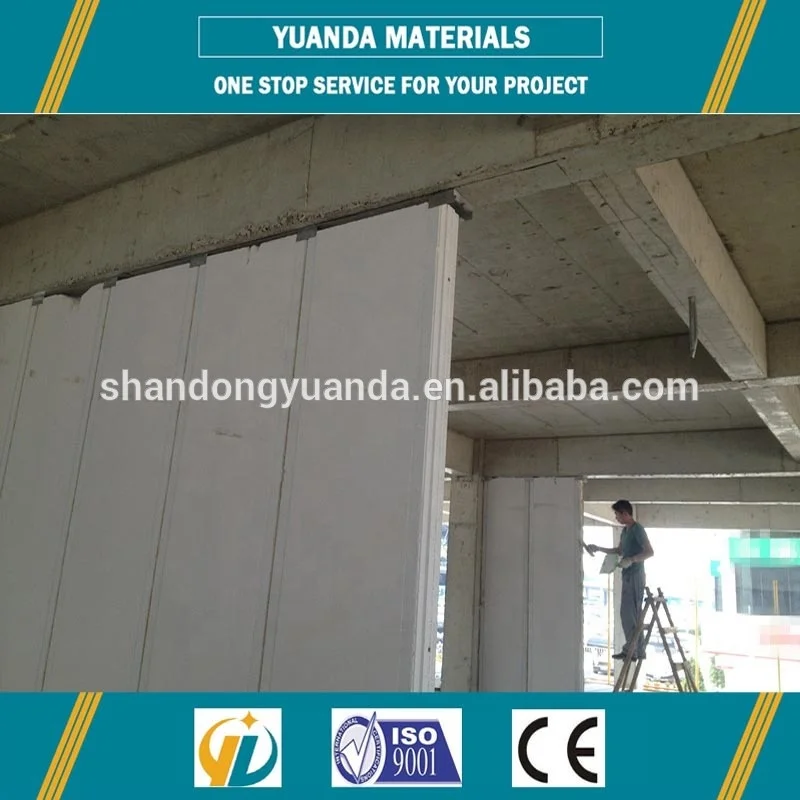 Factory price AAC panel production Hebel ALC wall Panel with Australia Standard