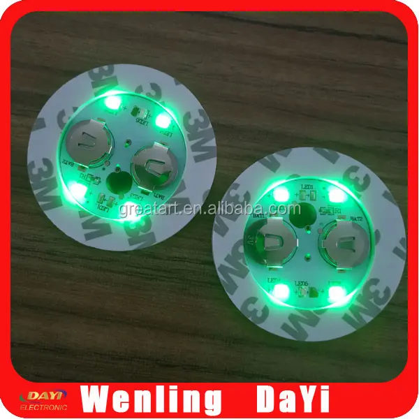 China Night Club Bar water bottle with led light, light under bottle decoration wine bottle