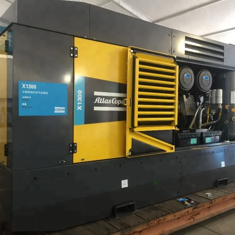 Atlas Copco X1300 X 1300 Cummins Portable Air compressor
