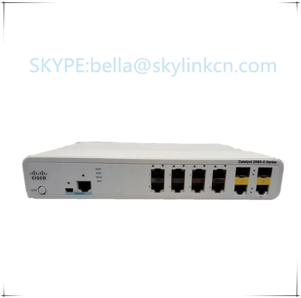2960C Series POE switch WS-C2960C-8PC-L