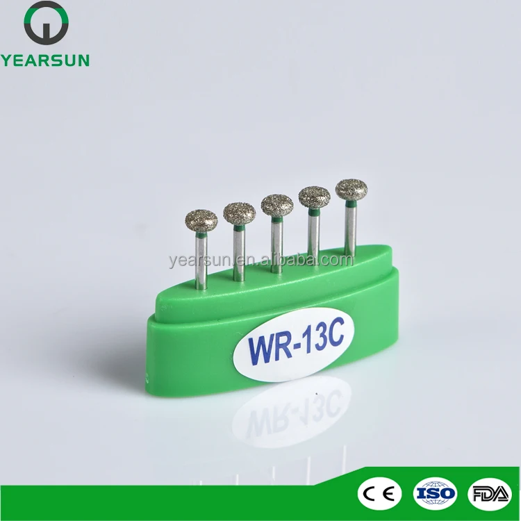 Mani carbide dental diamond burs with low price for high speed handpiece