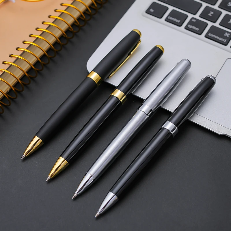Hot Selling good quality 1.0 mm ball point pens with custom logo