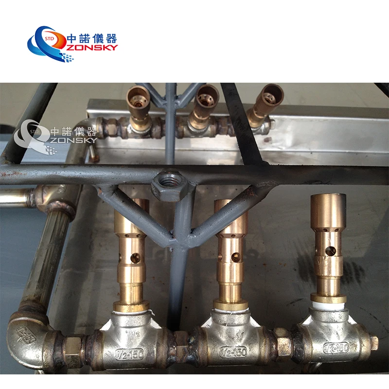 EN 14041 Micro Controlled Resilient Textile and Laminate Floor Coverings Flame Retardant Tester