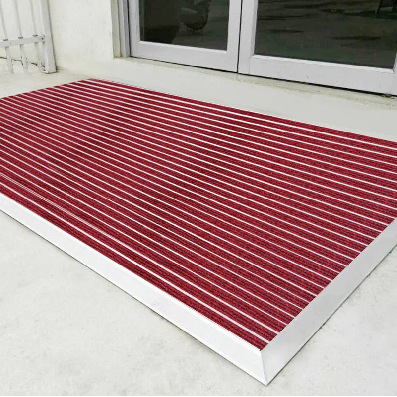 Custom Aluminum Anti-slip Entrance Door Mats With Logo