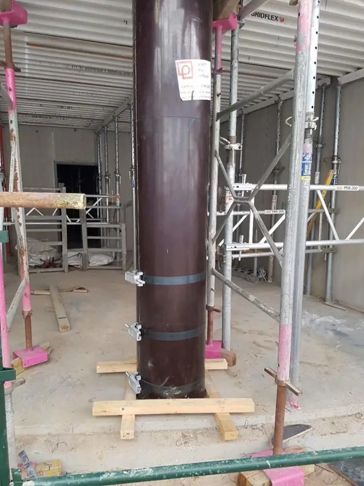 construction  airport  circular column formwork pillar