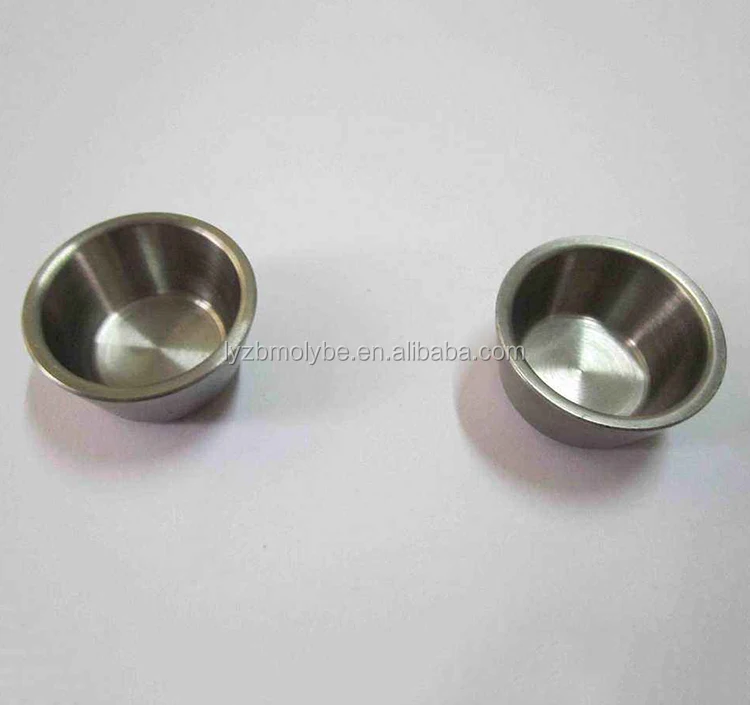 Best price sintered small Tungsten crucibles for melting from China manufacturer