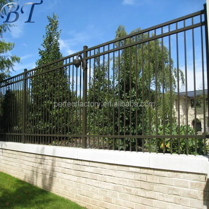 
High security fence/ galvanized steel fence/ decorative balcony fence grill design for sale 
