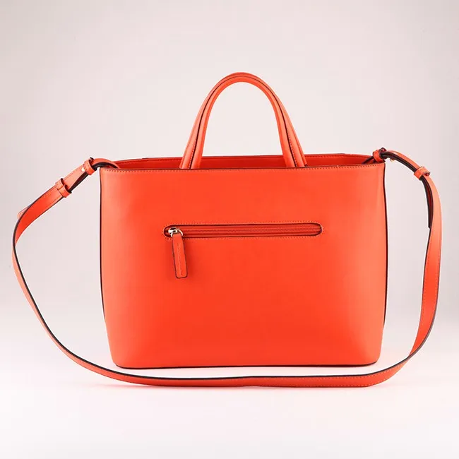 2023 Hot sale small MOQ China factory PU leather large capacity tote hand bag women handbag