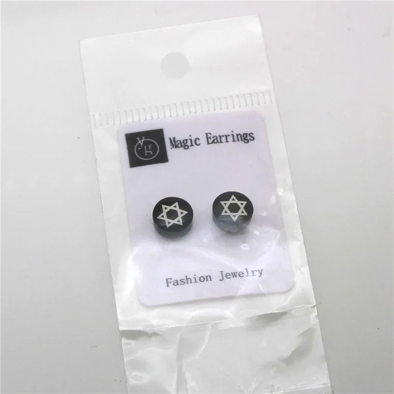 
Men tassel earring magnet ear stud non piercing no pain no hole magnetic suction cool fashion stud earrings cheap cost black 