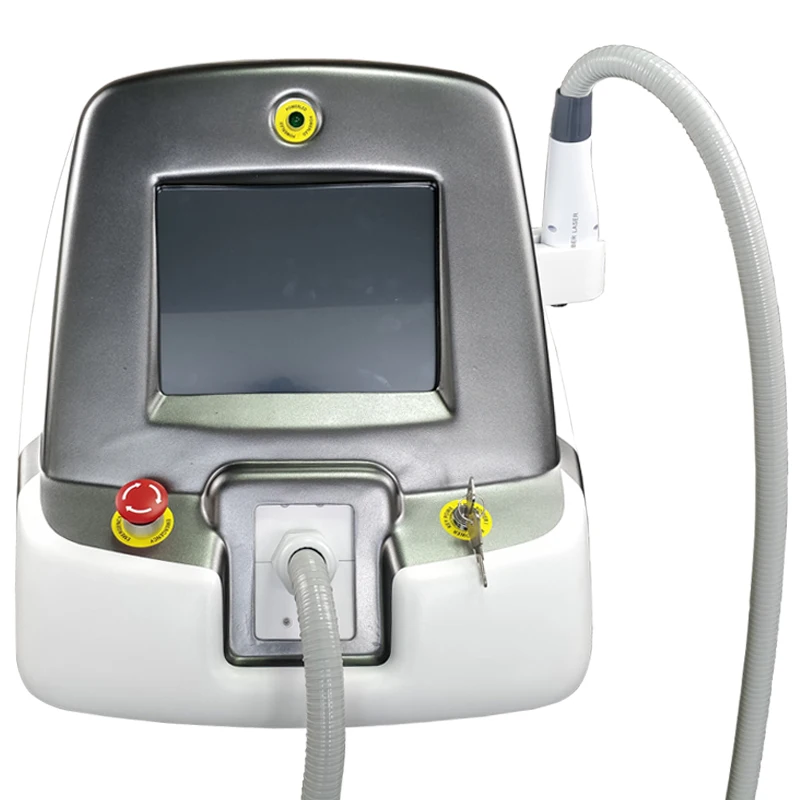 Fiber coupled diode laser hair removal machine