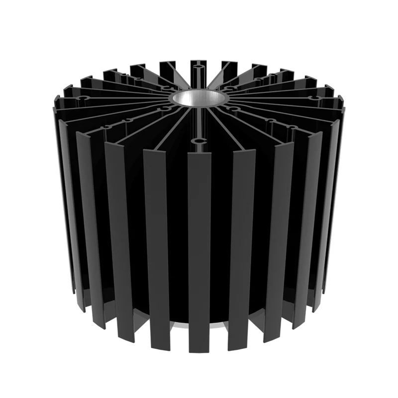 Алюминиевый экструдированный светодиодный радиатор для высоких промышленных помещений на заказ