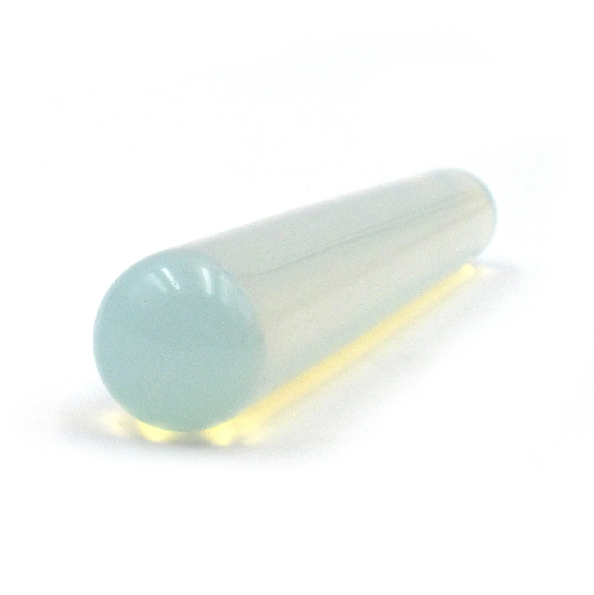 
Top quality Polished Hand Finished Opalite crystal dildo yoni/ jade wand 