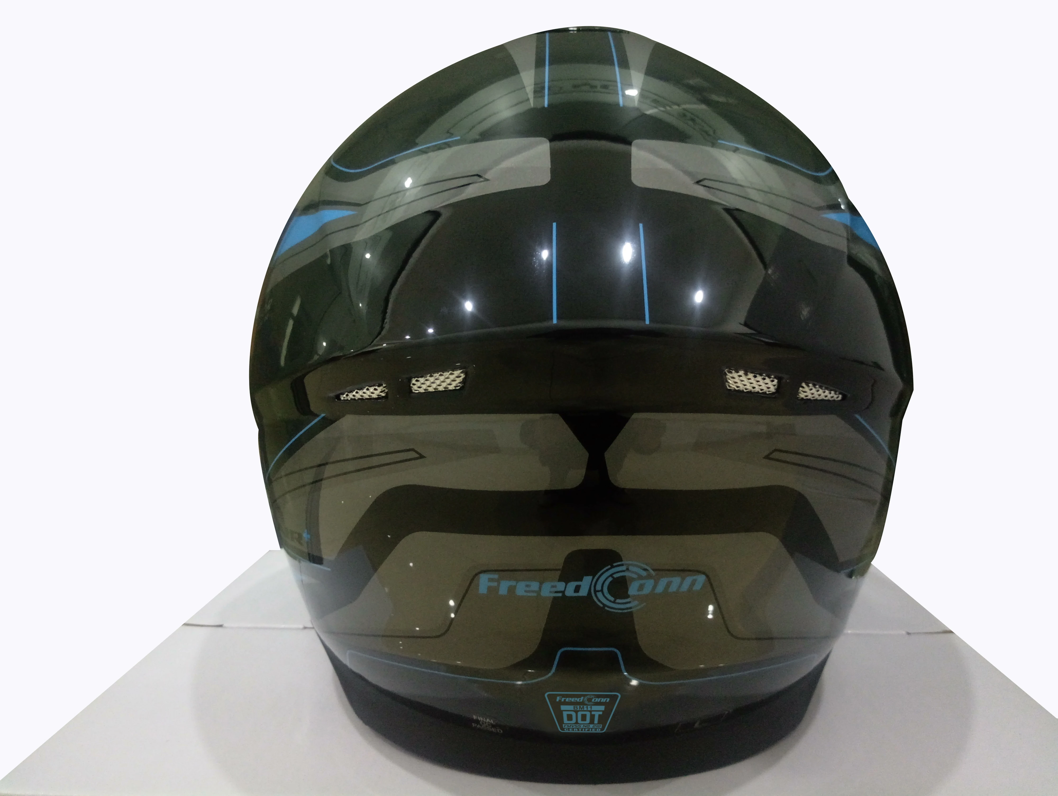 Новый Dot сертификацией полный уход за кожей лица Bluetooth мотоциклетный шлем встроенный переговорное устройство