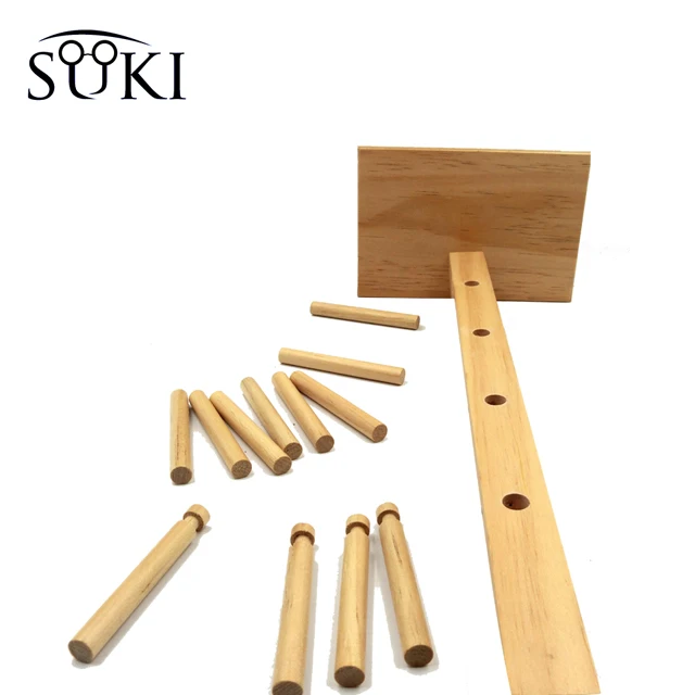 Bamboo Sunglass Racks Glasses Display Stand Wood Shelf Stand