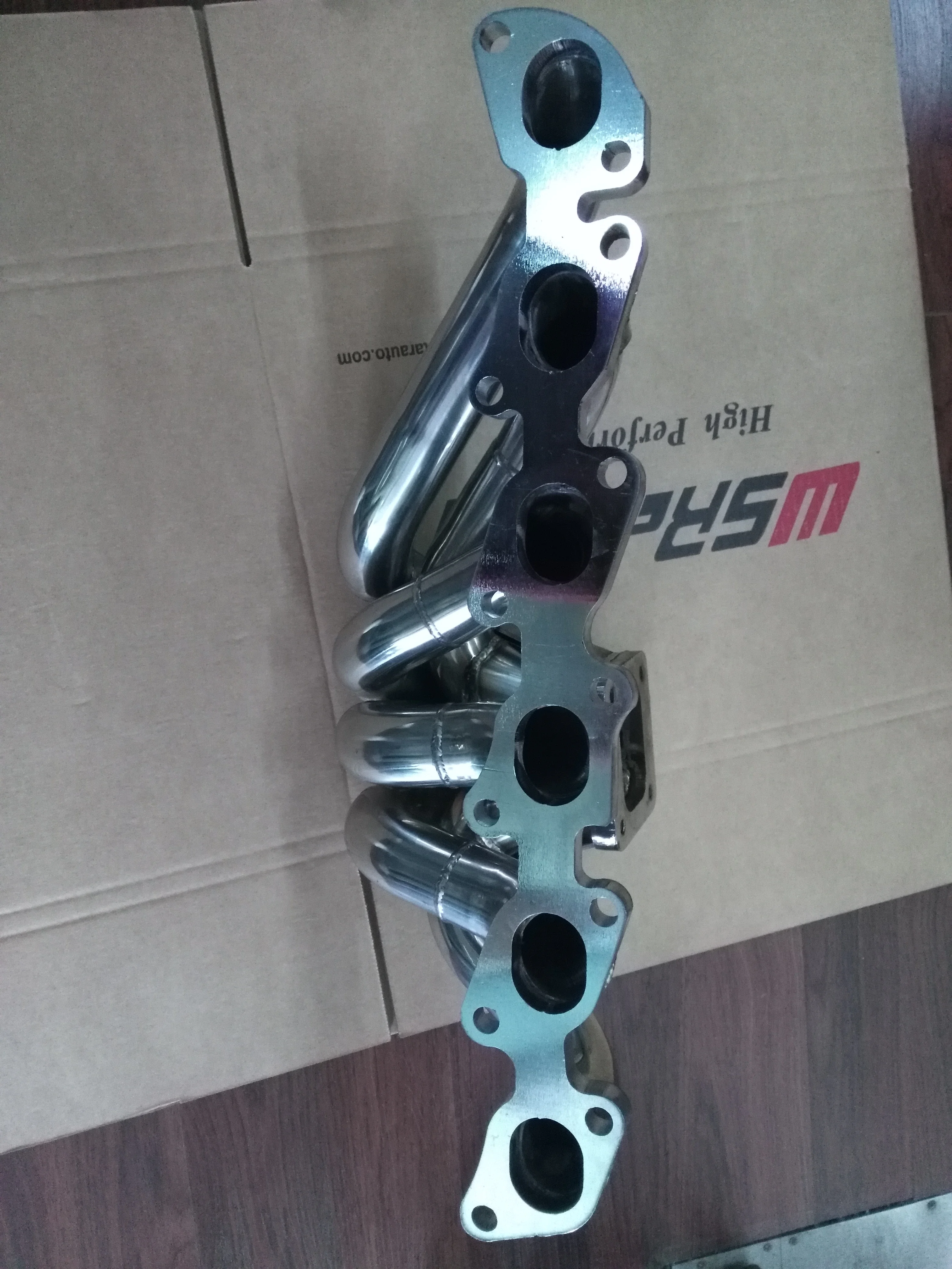 stainless steel turbo exhaust manifold for nissan patrol y61TB48 manifold