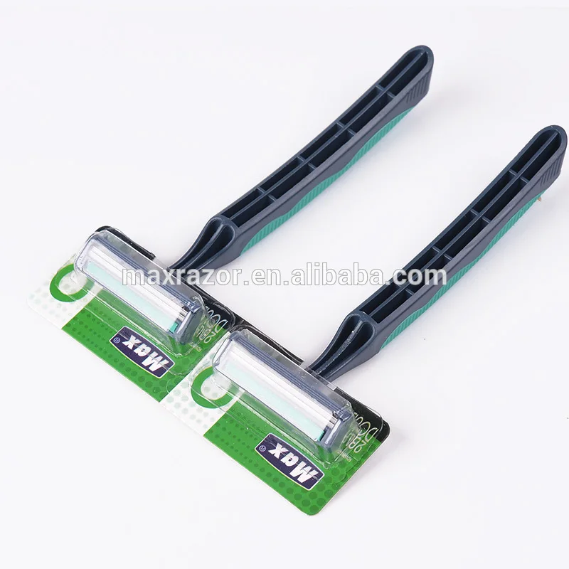 Max brand double blade disposable shaving razor
