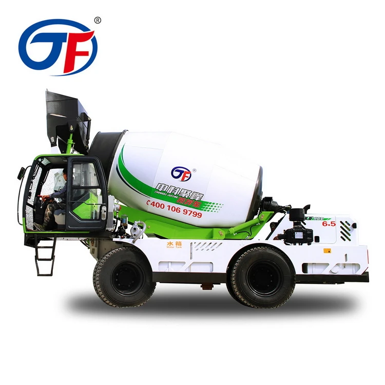 New design 6.5 CBM concrete mixer truck MODEL CMT6500R SELF LOADING mobile TRANSIT MIXER