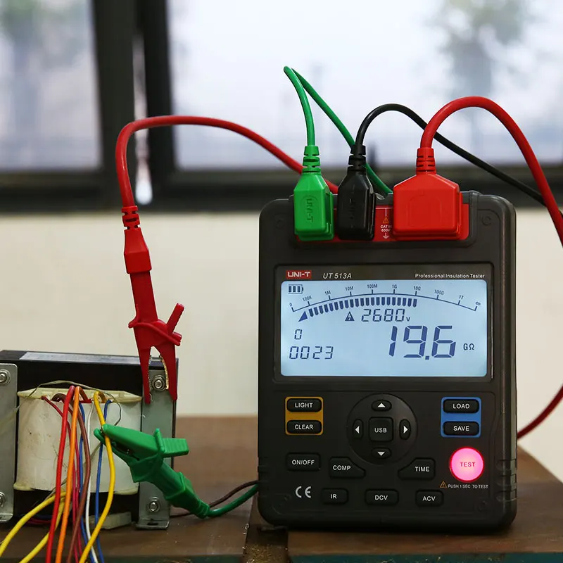 
Electric Test Insulation Resistance Analysis 5KV digital Megohmmeter in Resistance Meter 