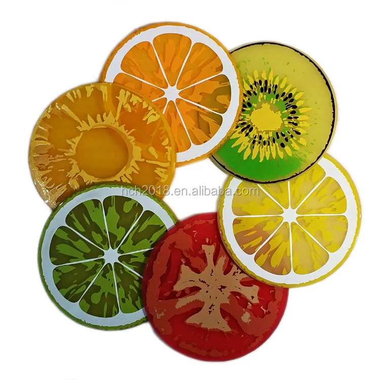 Custom logo rubber silicone cup coaster