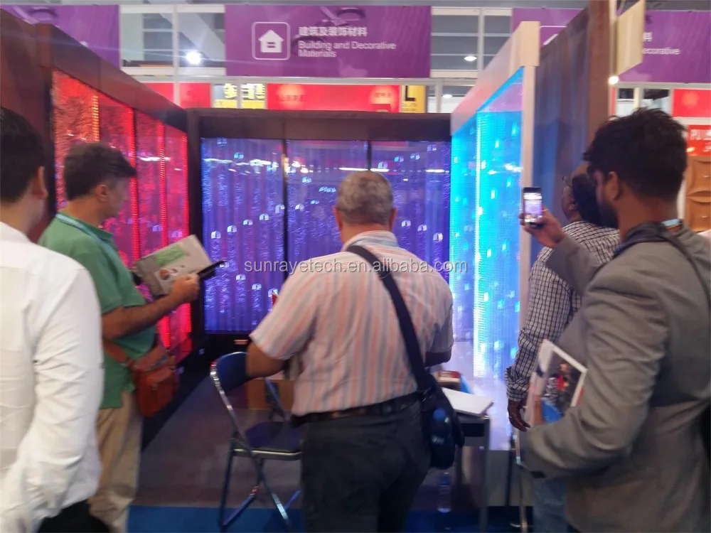 H243*W80 cm Digital Programmed LED bubble feature divider partition for home office hotel KTV Bar garden club