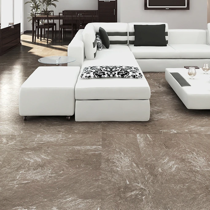 PVC Material  Vinyl SPC Click Flooring Stone Plastic Flooring