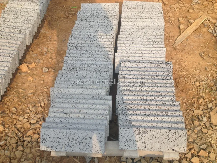 
andesite hole stone,basalt use 