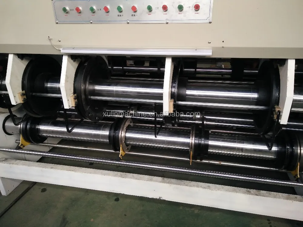 eccentric slotter machine corrugated carton box making machine ,corrugated cardboard slotter