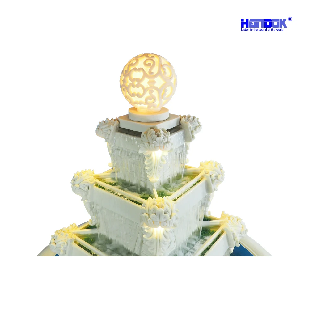 Large Outdoor Home & Garden Decorative LED Light Ball Water Fountains