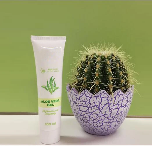 
customizing new formula hydrating smoothing 95% sloe vera gel skin repairing remove acne sleeping cream 