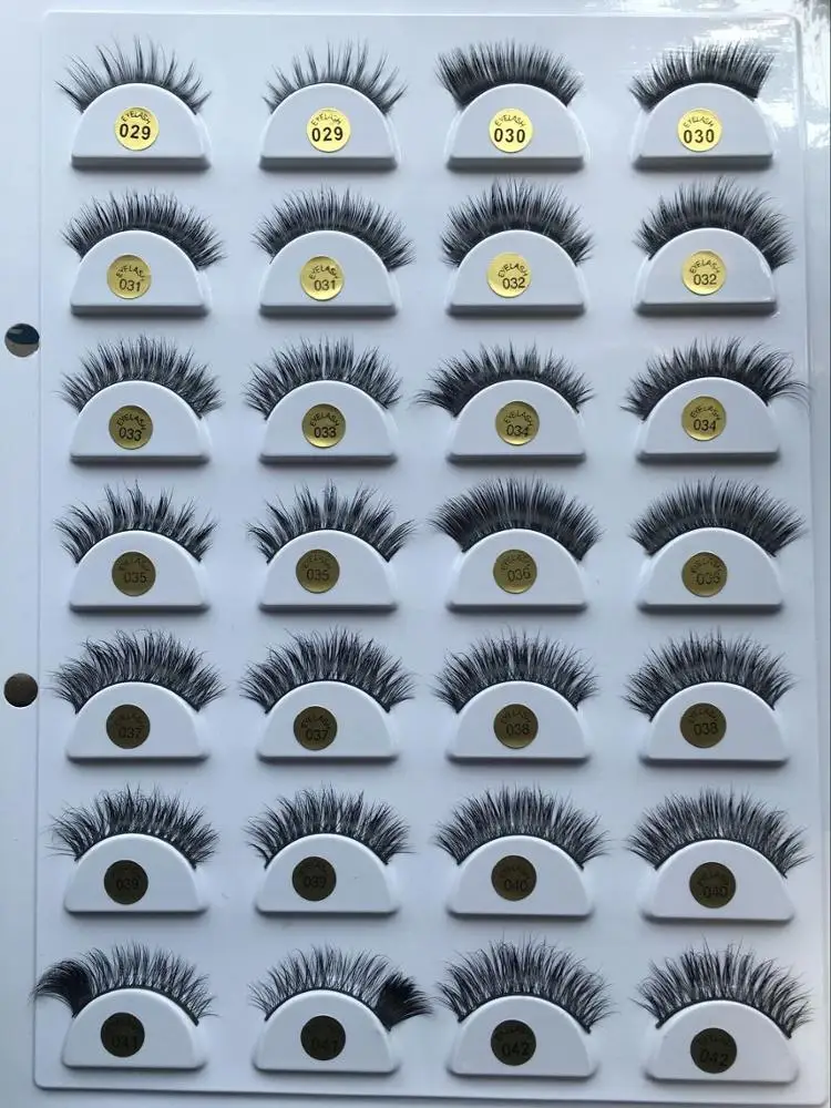 QT Beauty Original Factory Manufacturer Indonesia False Real Mink Eyelashes