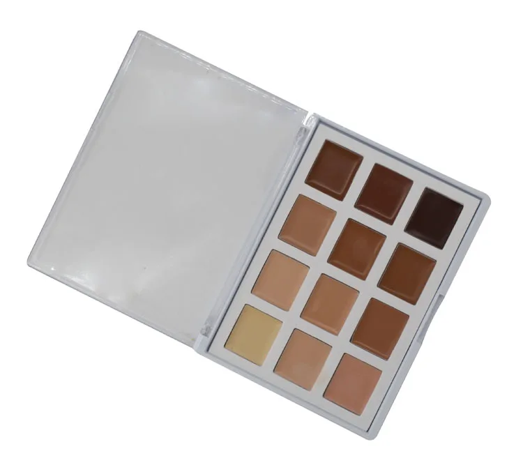 Your own brand concealer palette powder 12 colors concealer palette