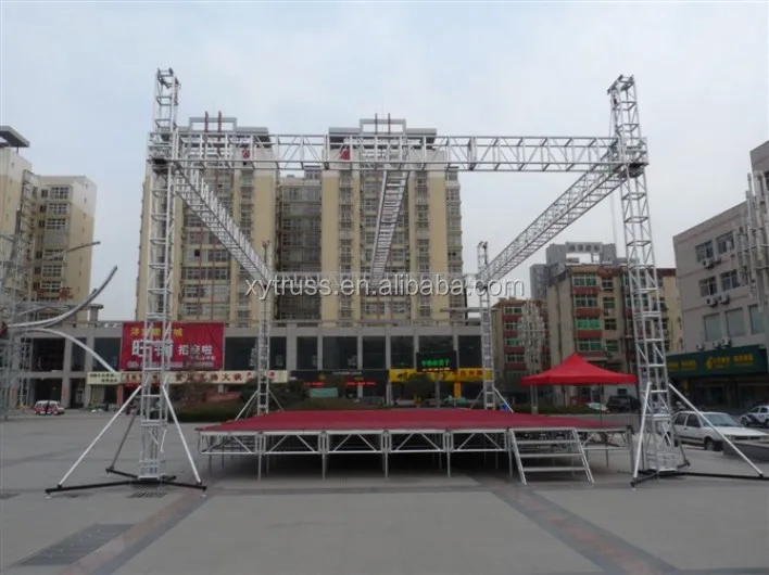 48x20ft открытый портативный большой концертной сцене