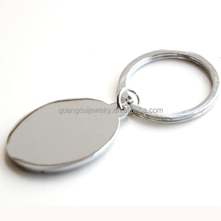 Greece tourism souvenir flag oval zinc alloy metal key chain