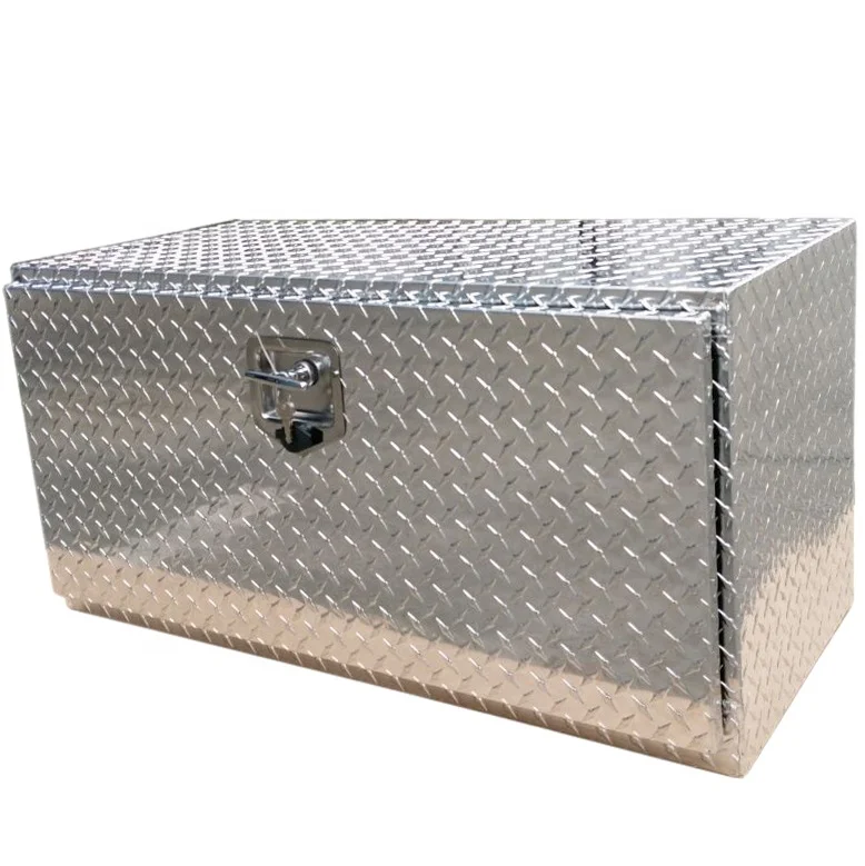 Heavy Duty Diamond Plate Aluminum Underbody Toolbox
