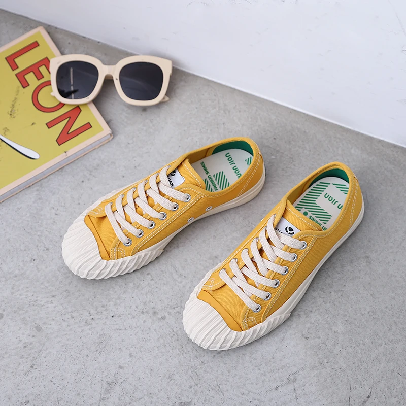 
Fashion design Classic Casual Shoe with Rubber sole Womens Canvas shoes 