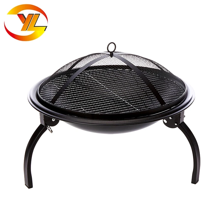 Outdoor Garden  2 in 1 Fire Pit Foldable Camping Style