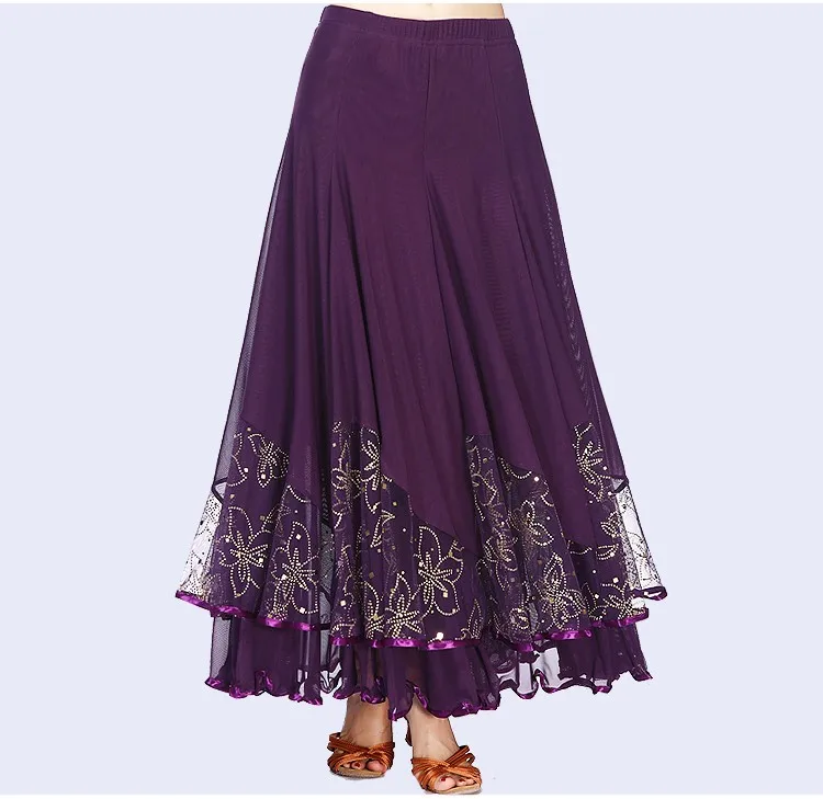 Modern Ballroom Dance Competition Dresses Skirt Adults Standard Ballroom Dress