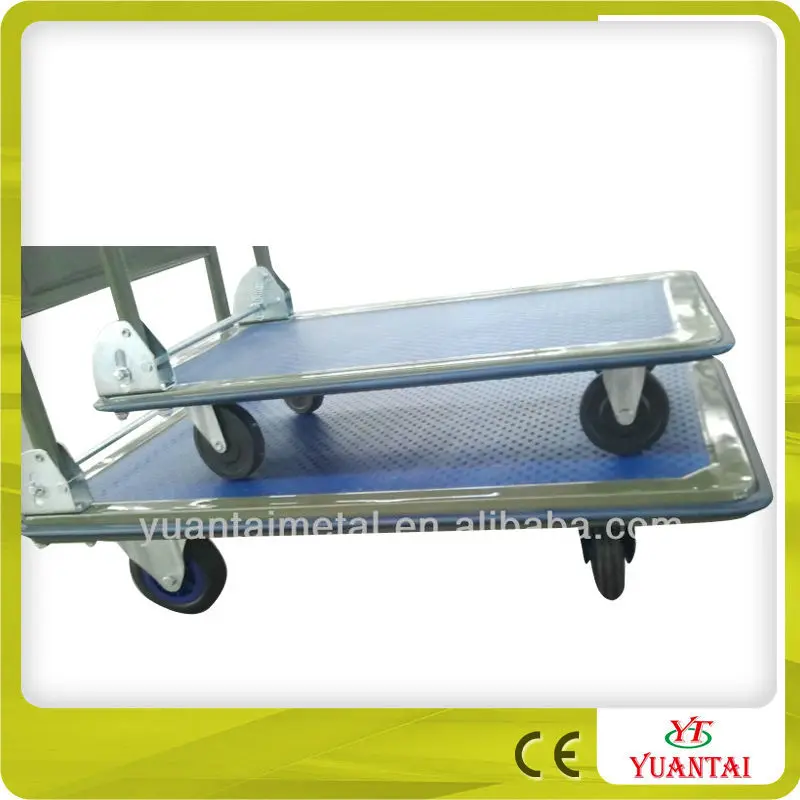 150kg folding four-wheel platform hand truck trolley PH150