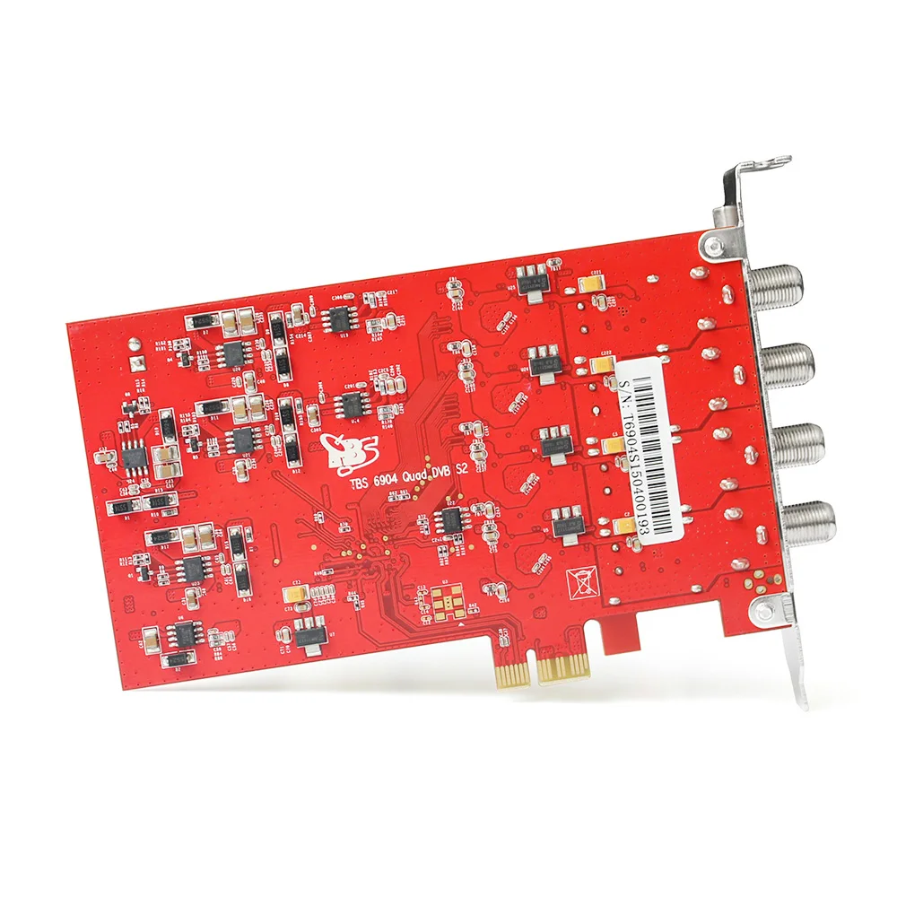 
The most popular!!! DVB-S2/S Quad tuner PCIe Card 