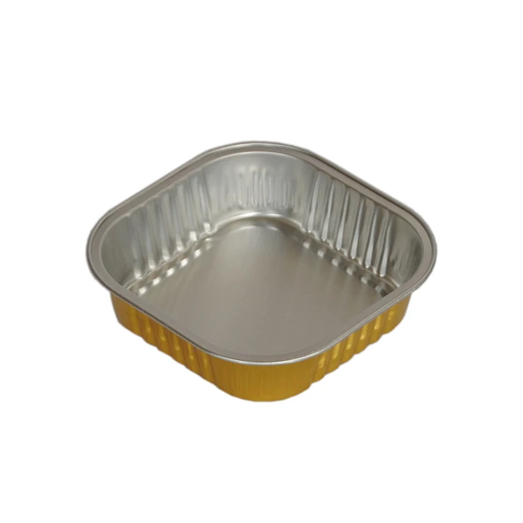 China suppliers smoothwall disposable aluminum foil container
