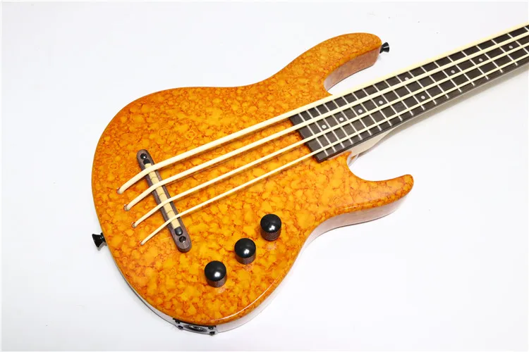 Made in China OEM hight quality all soild poplar 4 string Electric Ukulele bass