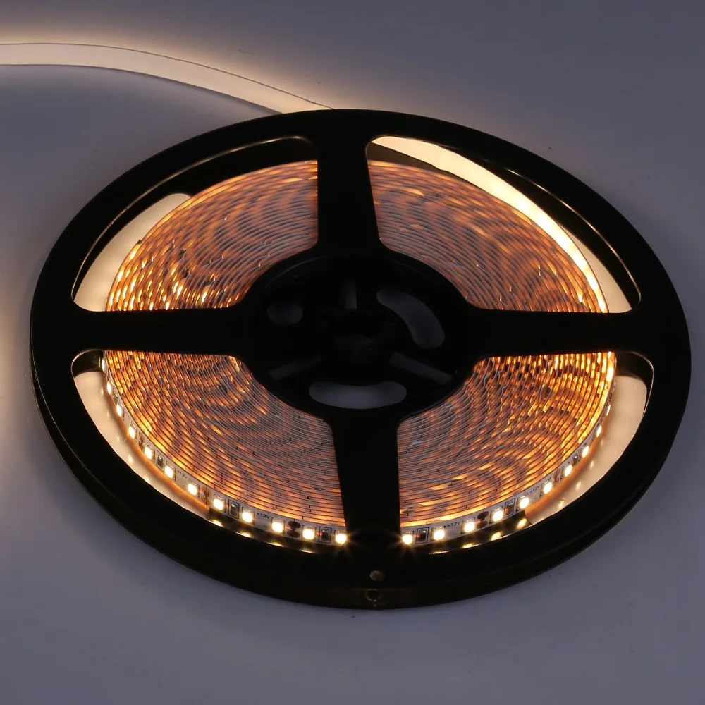 Hot Sale 100% Full Test CE FCC RoHS 12V 120led/m 16W Cool White lightbar 2835 IP20 bare board flex LEDstrip