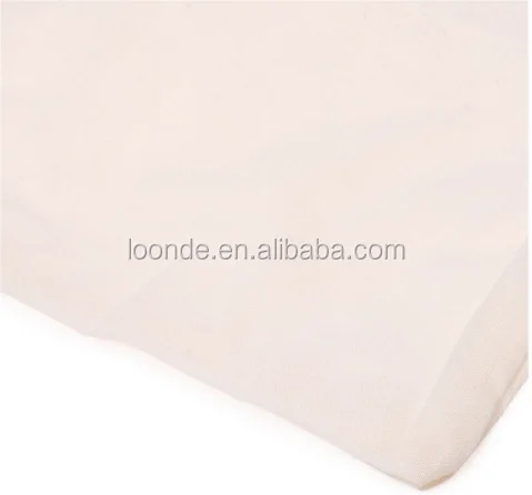 Белая хлопковая сетчатая фильтрующая сумка для кухонного супа