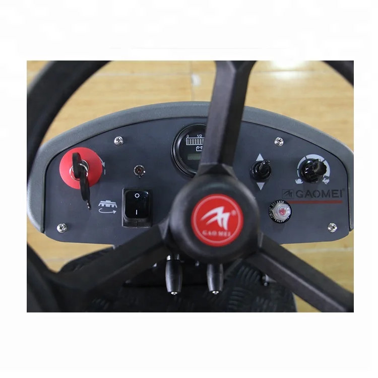 GM-AC ride on scrubber machine big brush factory floor cleaning machine auto floor scrubber