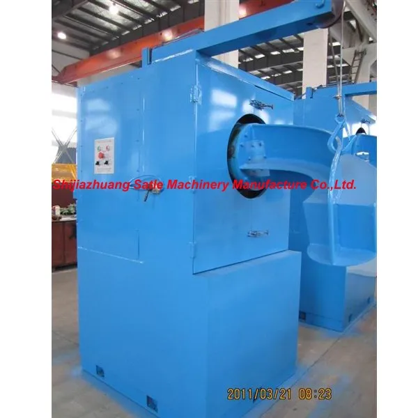 
Elephant nose type wire take up machine 