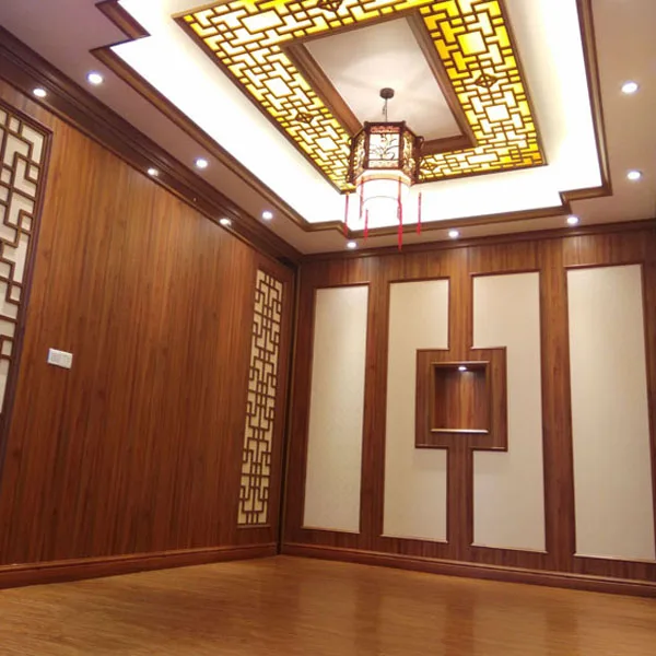 
free sample cheap pvc wainscoting hotel interior wall panel designs 