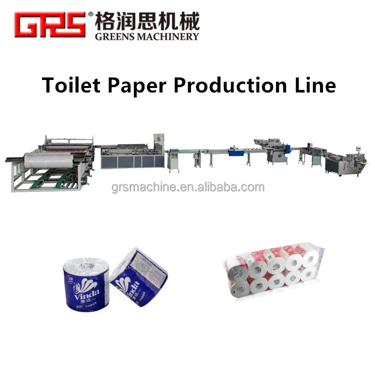 toilet paper production line , toilet tissue making machines