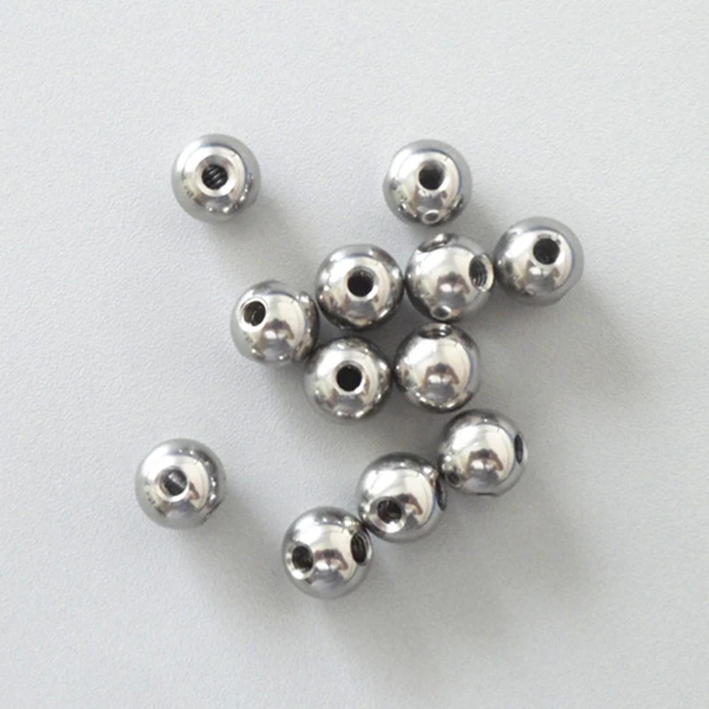 Stainless Steel 303/316 custom precision polishing special solid  round ball Nut